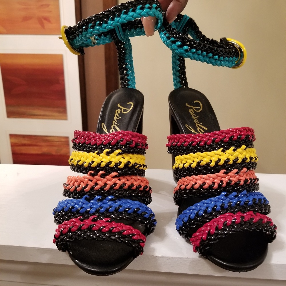 Rainbow Heels